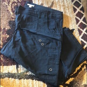 Black capris from Fashion Bug